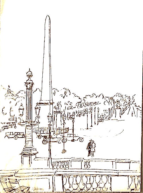 A drawing of a tower and a street

AI-generated content may be incorrect.
