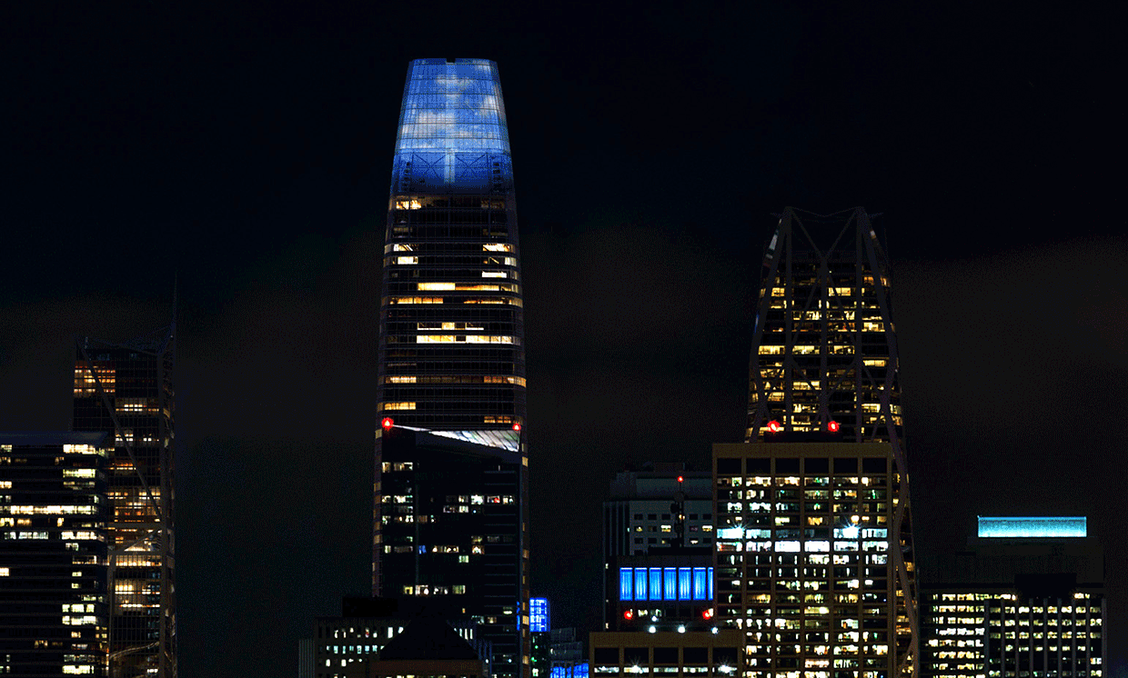 Jim Campbell, Electrical Engineer Turned Artist, Lights Up San Francisco's Salesforce  Tower - IEEE Spectrum