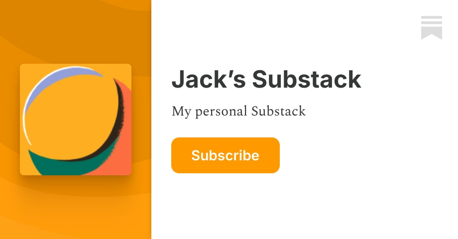 A poem for a friend - Jack’s Substack
