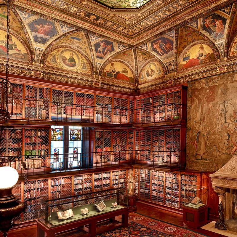 J. P. Morgan's Library, Image courtesy of the Morgan Library & Museum