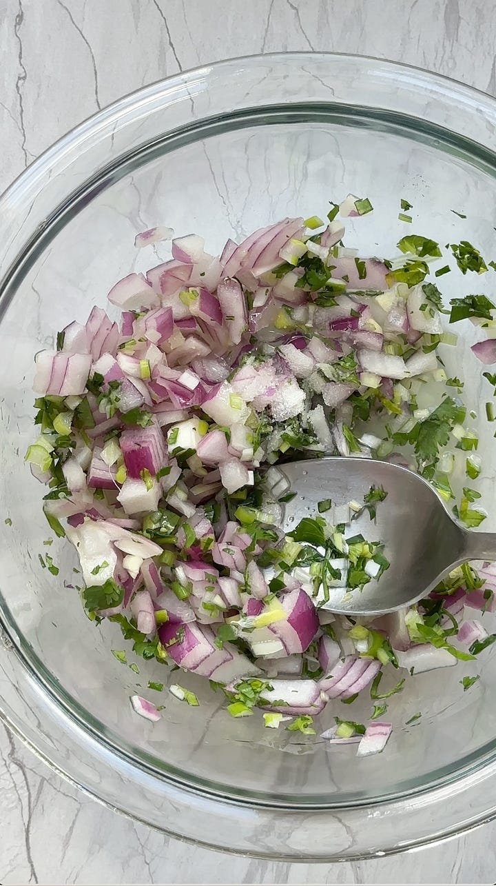 Receta de salmón escabeche