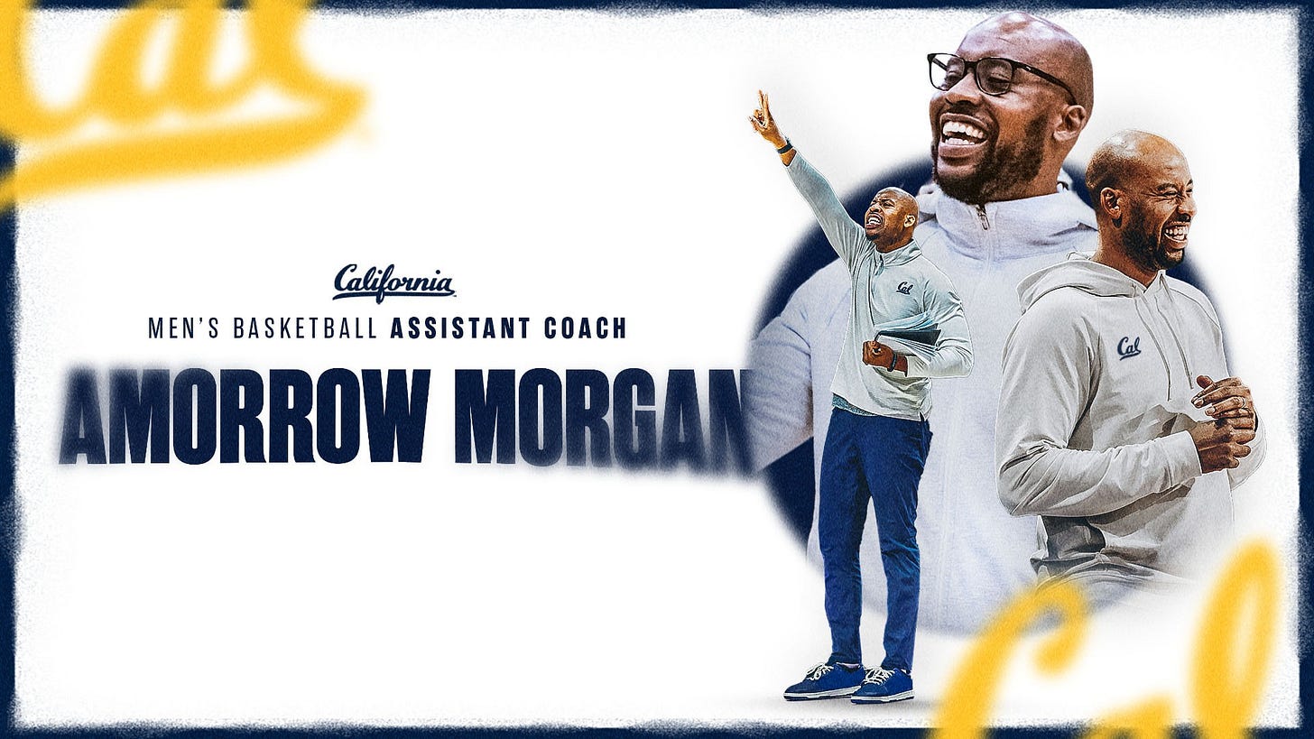 Amorrow Morgan Joins Bears As Assistant Coach Amorrow Morgan Joins Bears As Assistant Coach
