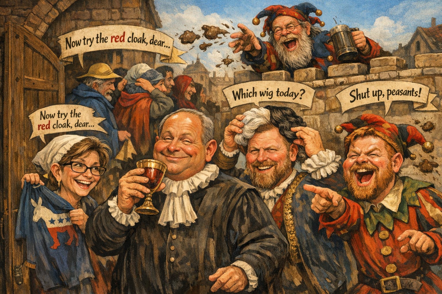 The Redcoat Court of the Wyoming Gentry