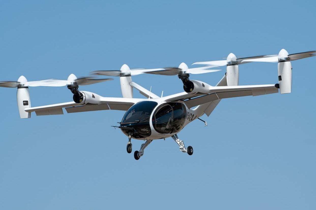 Joby Aviation S4 air taxi prototype
