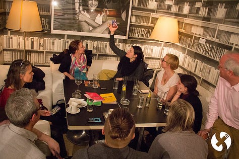 Photos of some of the events, trainings, and conversations I've organized. I organized a few events in the middle of lakes :) These photos come from Austria, Sweden, Spain, Slovenia.