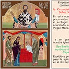 Fiesta y Santo del primer día del año