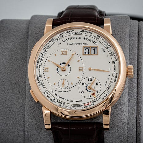 2022 A. Lange & Söhne Lange 1 Timezone Rose gold / Silver 136.032 Listing Image 1 2022 A. Lange & Söhne Lange 1 Timezone Rose gold / Silver 136.032 Listing Image 1