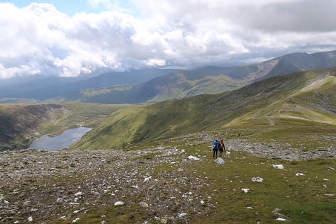 wild camping carneddau snowdonia