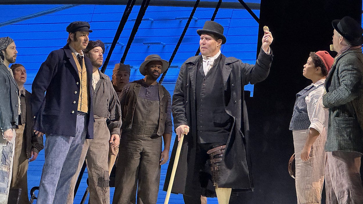 A whale of a show: Metropolitan Opera reels in a big one