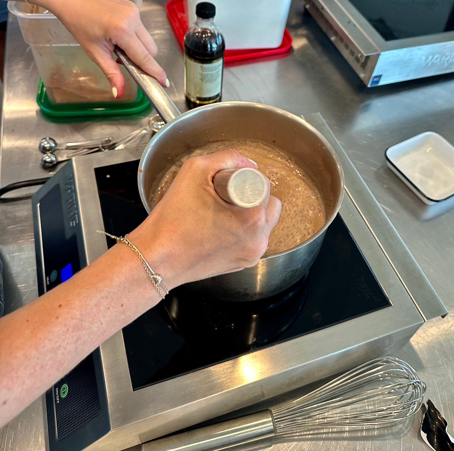 Making ice cream, Farm Institute, Martha's Vineyard