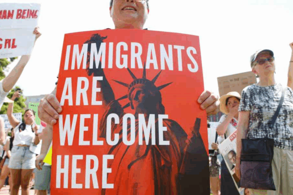 immigrants are welcome here