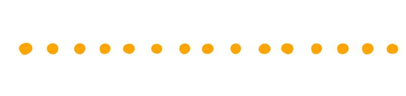 A row of orange dots

Description automatically generated
