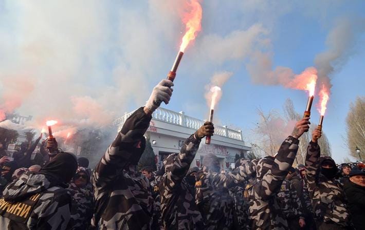 ukraine far fright National Corps