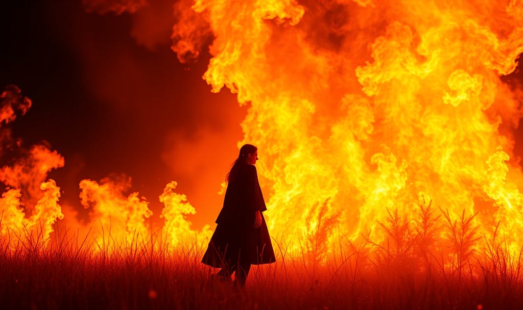The Field. The Mirror. The Fire.
