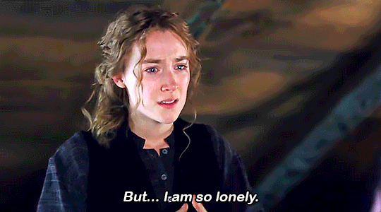 we love period drama — For this Jo, loneliness is not the lack of a...