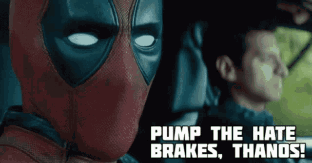 Deadpool Pump GIF - Deadpool Pump Hate Brakes - Discover & Share GIFs