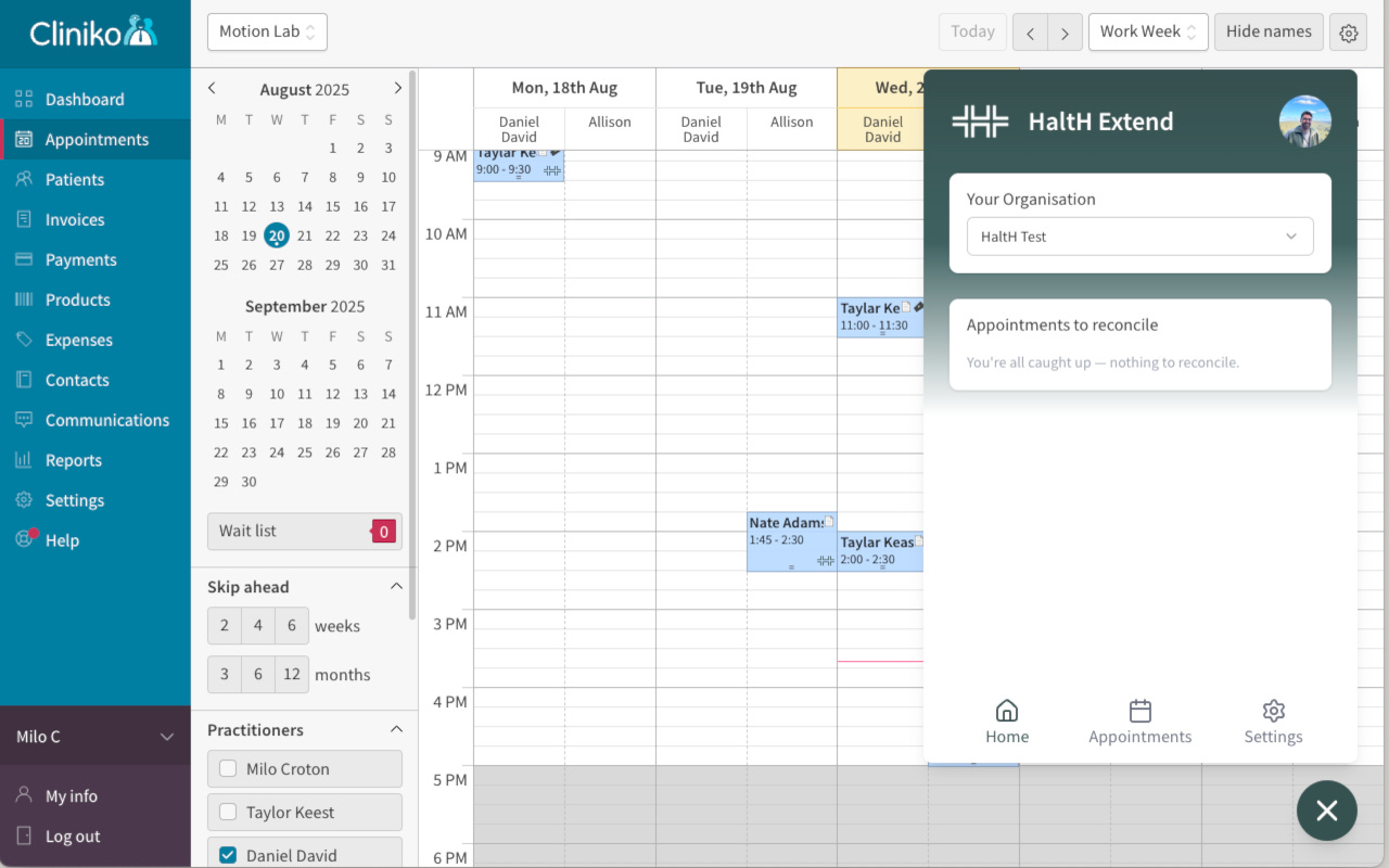 Item media 1 (screenshot) for HaltH Extend