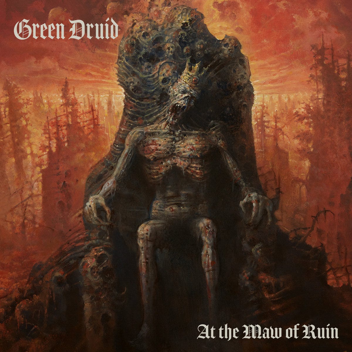ALBUM REVIEW: Green Druid - At The Maw Of Ruin - Earache Records | Ghost  Cult MagazineGhost Cult Magazine