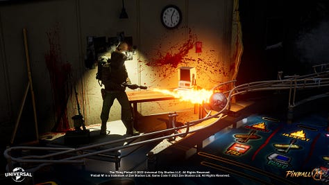 Screens of The THING Pinball for Zen Studios' Pinball M