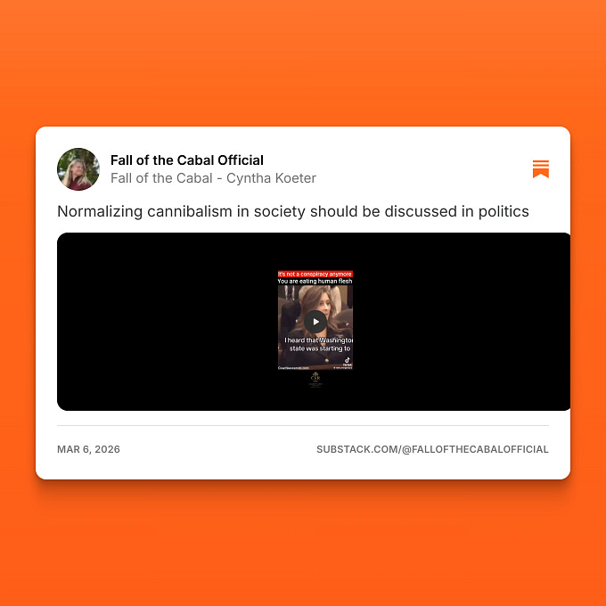 Fall of the Cabal Official (@fallofthecabalofficial): 