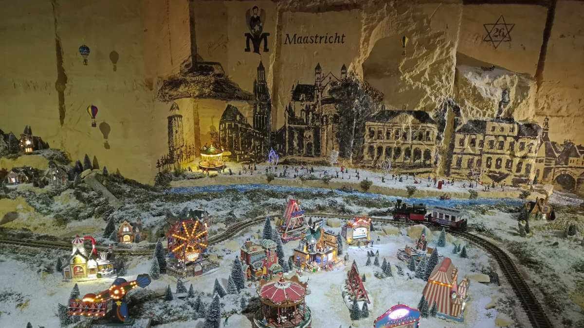 Valkenburg is often called the Dutch Christmas City and has multiple Christmas markets in caves as well as other festive attractions