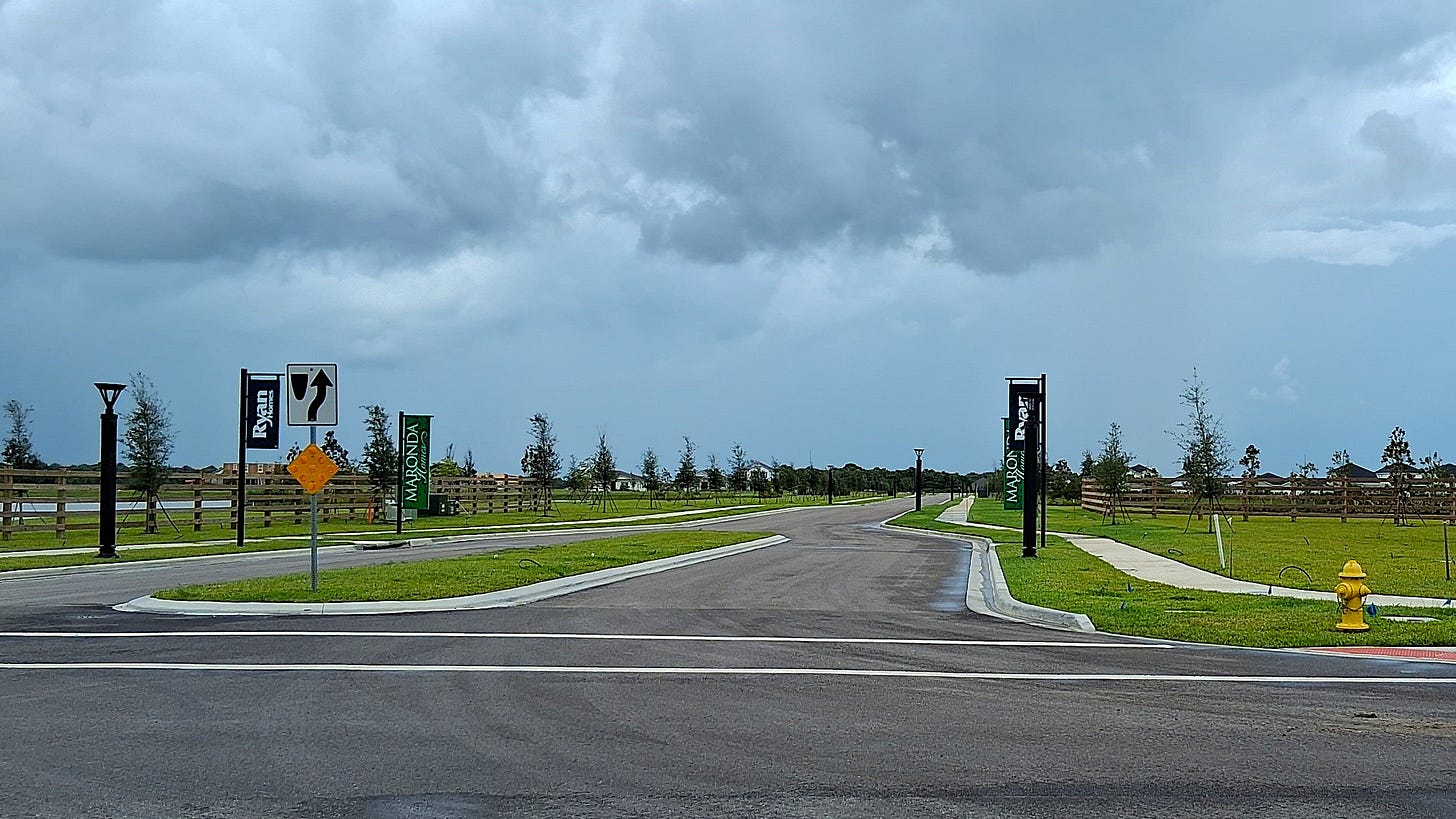 Entrance to Malabar Springs, 2026, Malabar Springs, Palm Bay, Florida