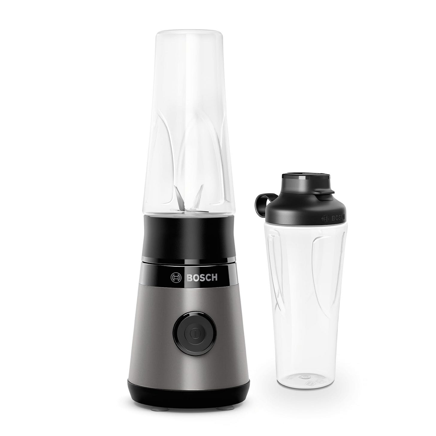 Amazon.de: Bosch Mini-Standmixer VitaPower Serie 2 MMB2111S,  Highspeed-Mixer, bis zu 40.000 rpm, Tritan ToGo-Flasche 0,6 L, Trinkdeckel,  ...
