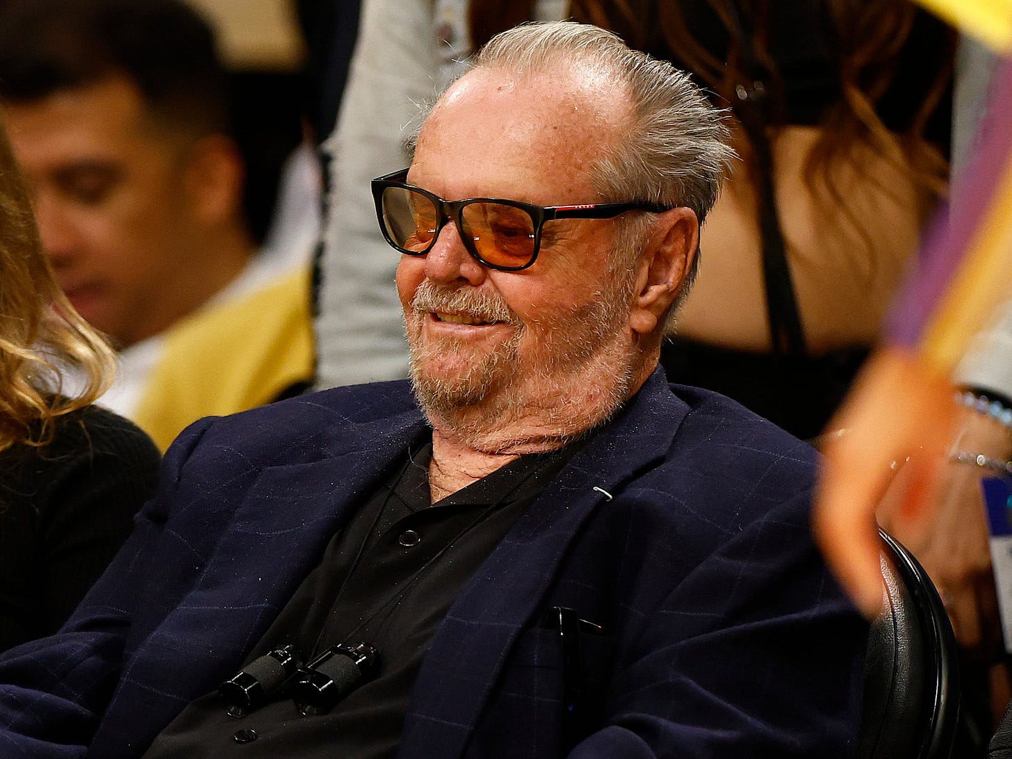 Jack Nicholson makes rare public appearance at LA Lakers ...