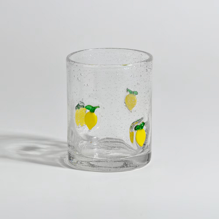 Vasos de cristal con motivos frutales - Maisons du Monde