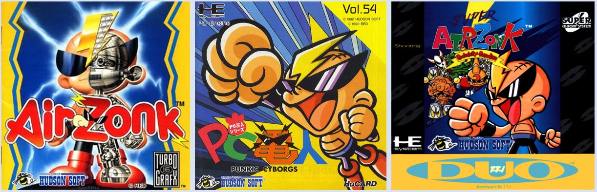 The 16-bit Arcade and Console Era (1990-1995) - Air Zonk and Super