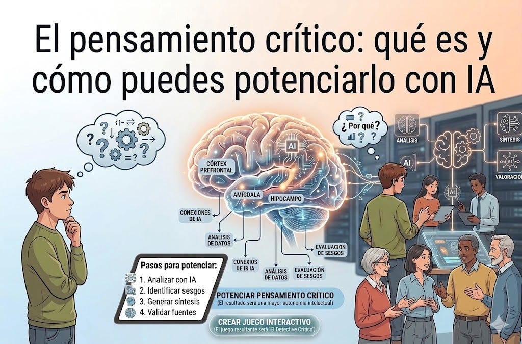 El pensamiento crítico: qué es y cómo puedes potenciarlo con IA (10 ...