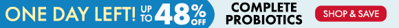 Get up to 48% Off on Complete Probiotics