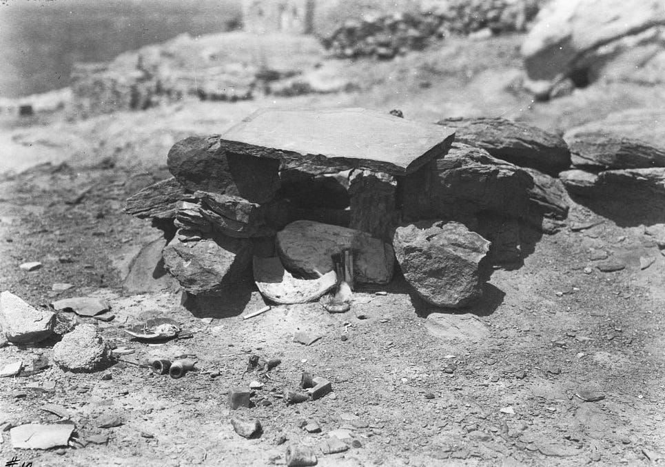 Hopi grave