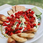 Whipped Feta, Pickled Peppers & Hot Honey