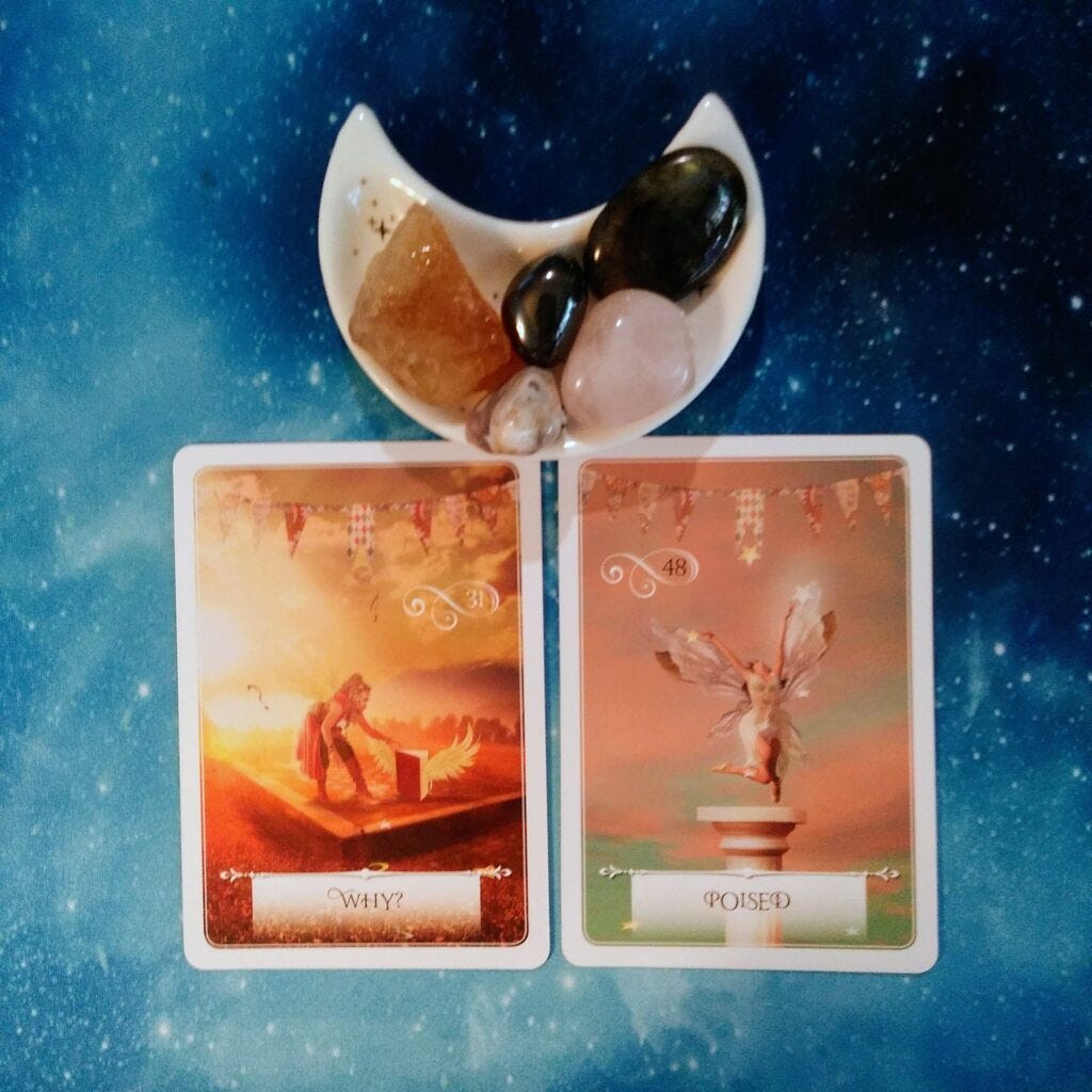 A Message from the Universe ~ Poised to Receive, Wisdom of the Oracle Cards A Message from the Universe ~ Poised to Receive, Wisdom of the Oracle Cards