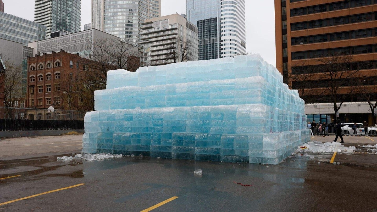 Toronto Fire Crews Melt Drake’s ‘Iceman’ Ice Structure Over Safety Risks