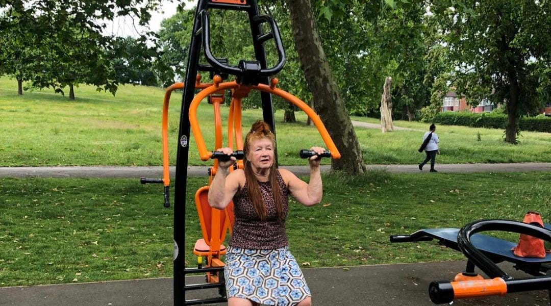 Rose Rouse The Joys of the Outdoor Gym at 72 - by Rose Rouse