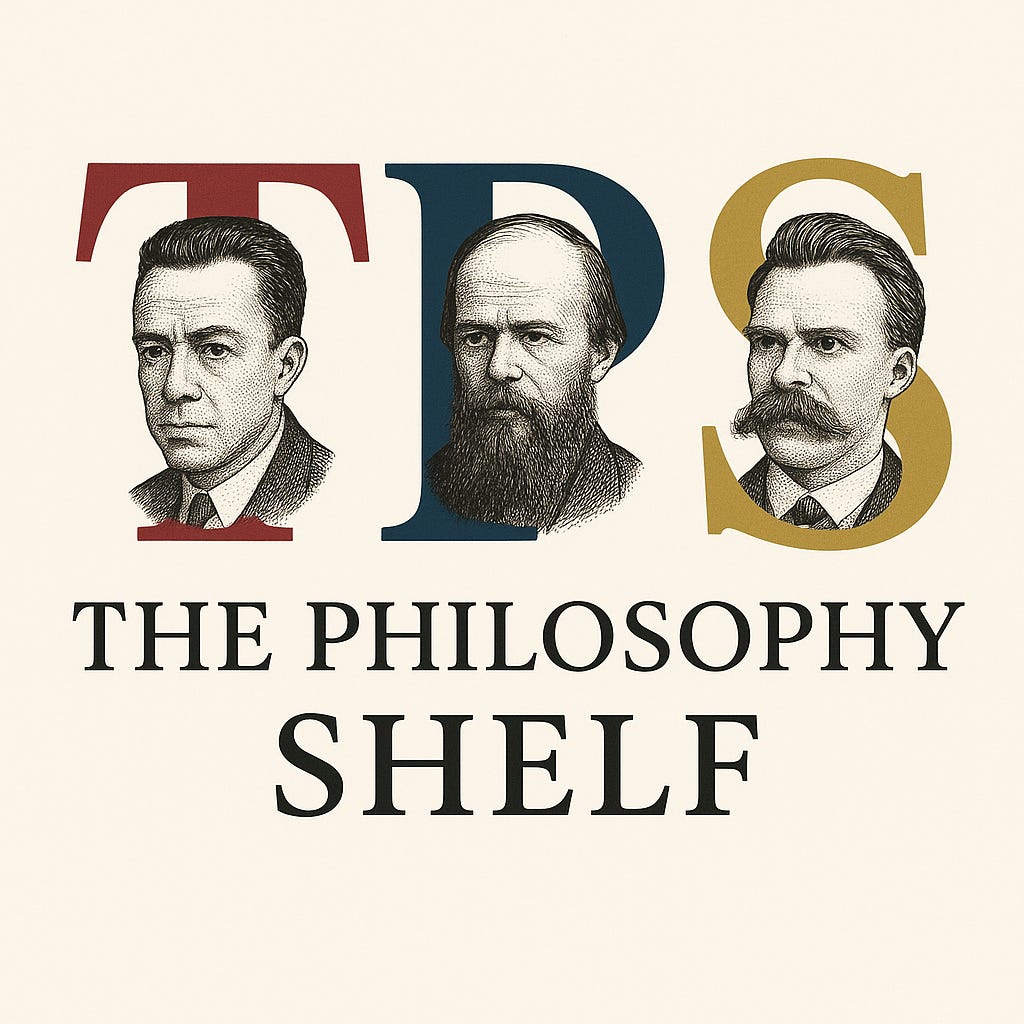 The Philosophy Shelf logo