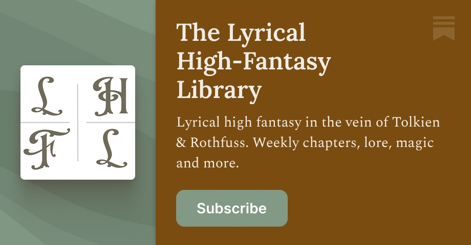 The Lyrical High‑Fantasy Library | Andrew Taylor | Substack