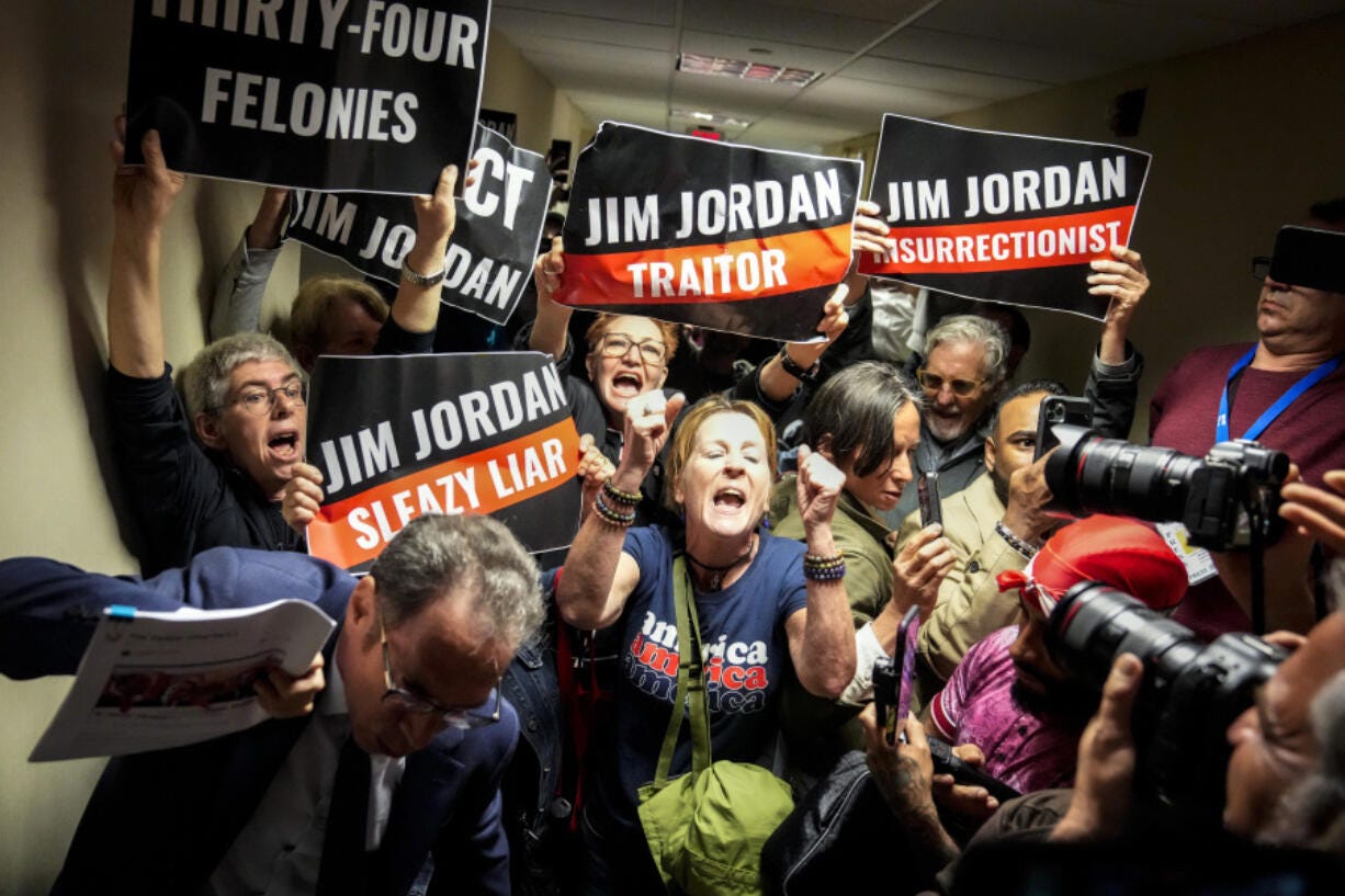 Trump's House GOP allies take fight to Manhattan DA's turf - The Columbian