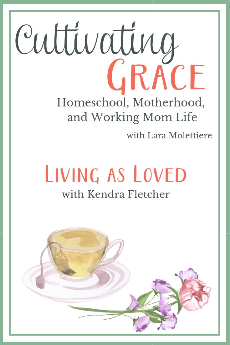 Living as Loved - Motherhood encouragement from Kendra Fletcher