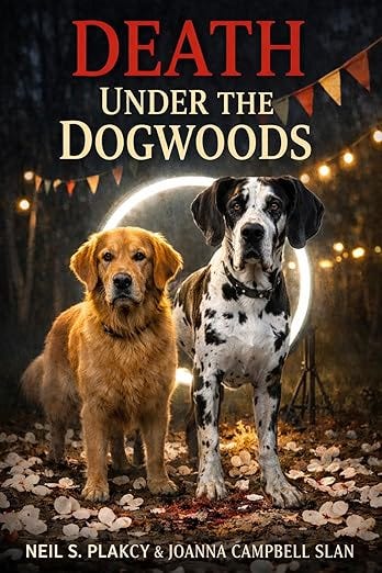 Death Under the Dogwoods: 2 Cozy Mystery Novellas with Canine Sleuths