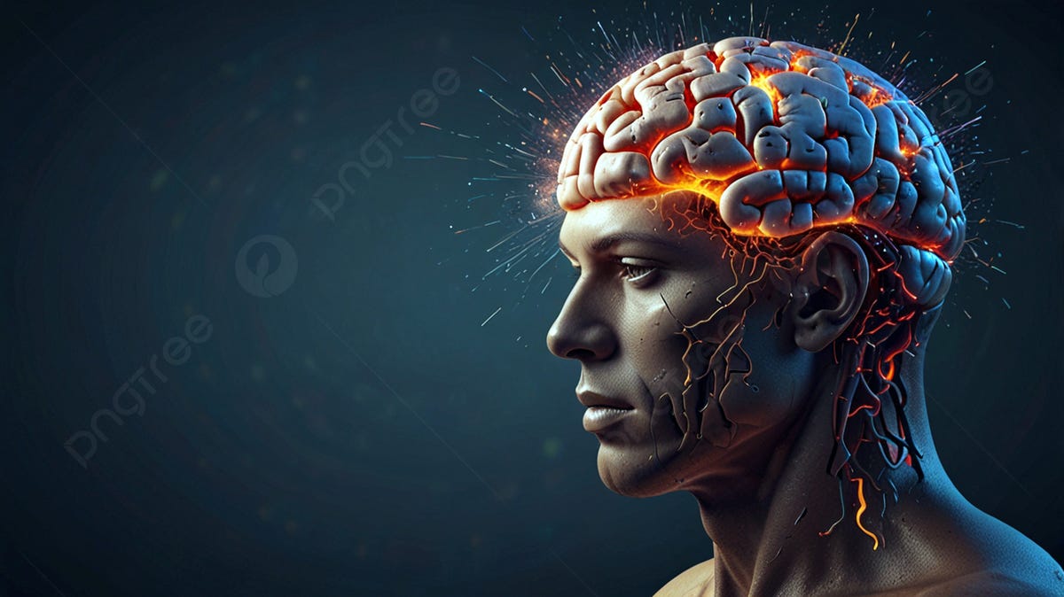 Concept Art Of A Human Brain Exploding With Knowledge And Creativity, Brain,  Brain Ai, Brain Art Background Image And Wallpaper for Free Download