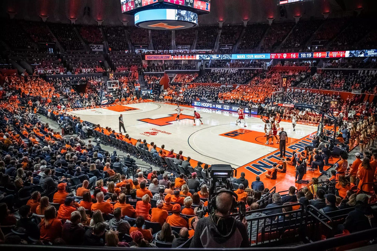 Stripe State Farm Center Saturday vs. #1 Tennessee - University of Illinois  Athletics