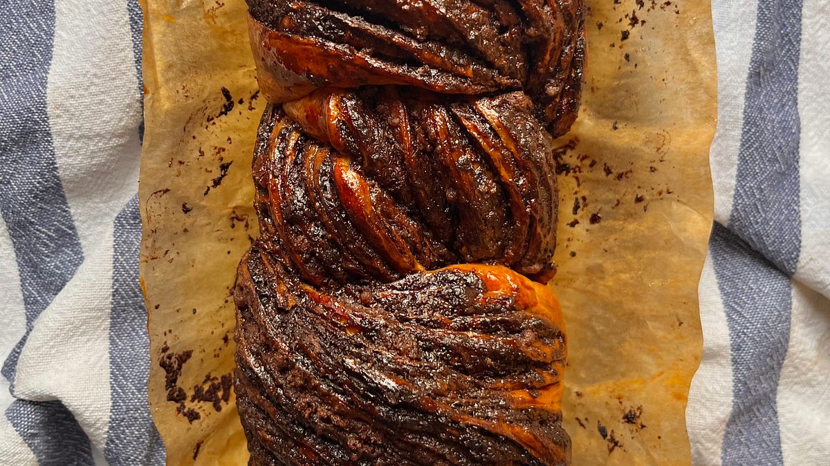Kitchen Project #66: Chocolate-chocolate babka