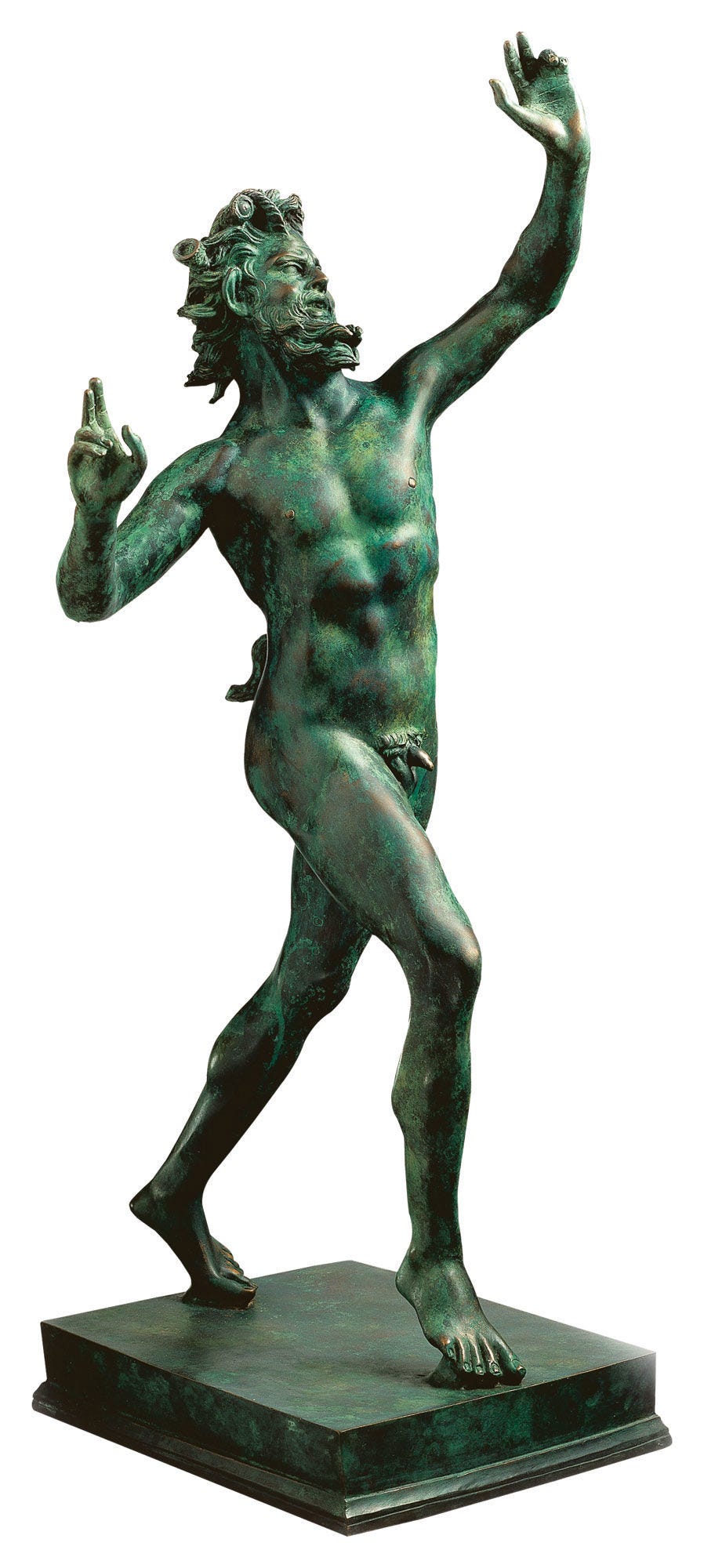 Dancing Faun of Pompeii Sculpture