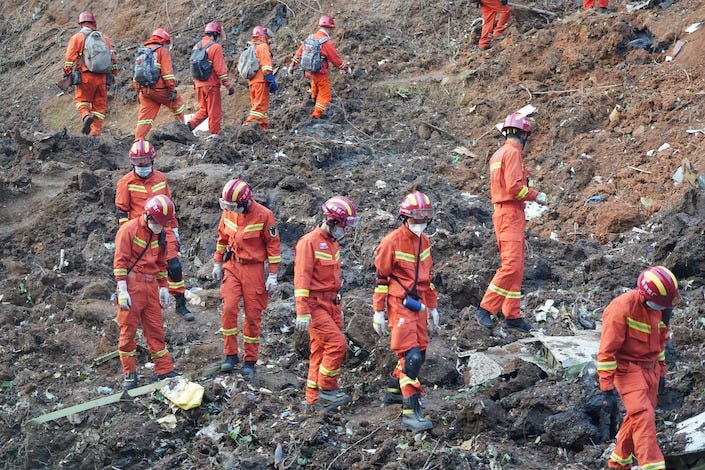 The investigation is proving difficult because of the severe damage to the plane, which left only scattered wreckage