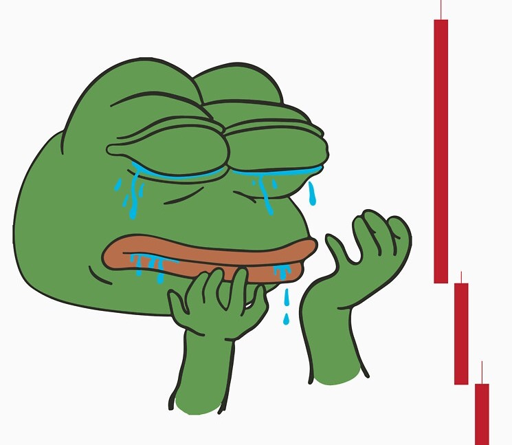 Crypto Frog Meme Rekt Signal Essential | Essential T-Shirt