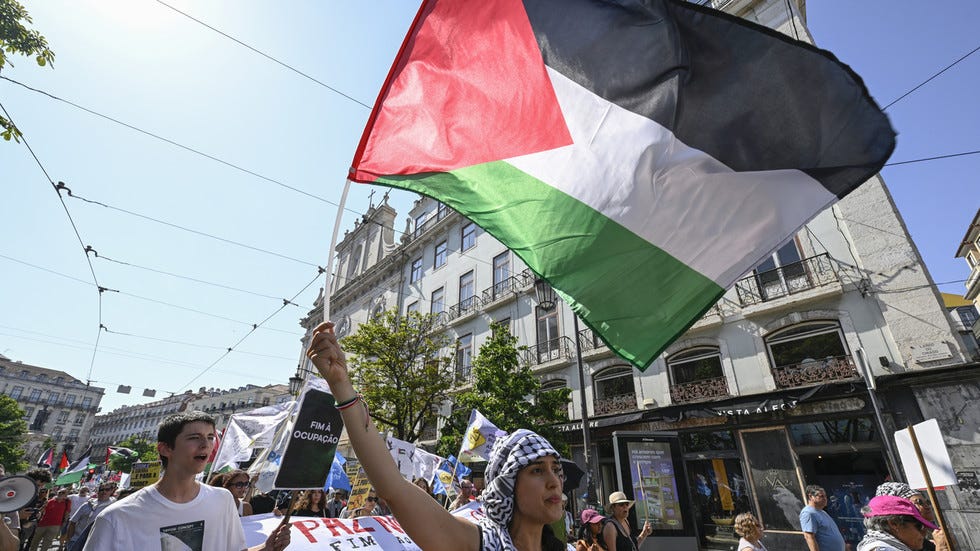 Portugal joins UK, Canada, and Australia in recognizing Palestinian state