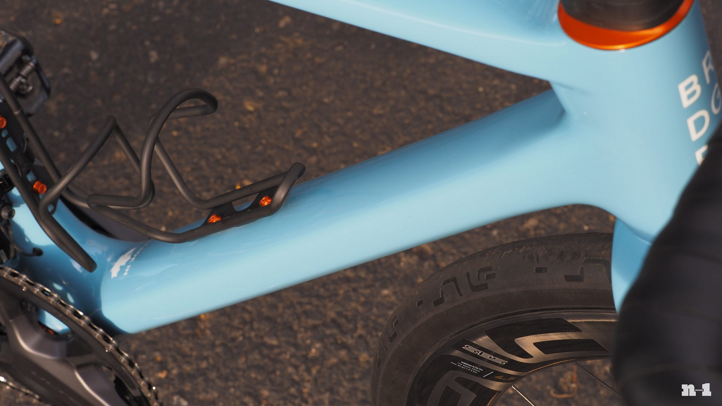 Bridge Bike Works Surveyor down tube